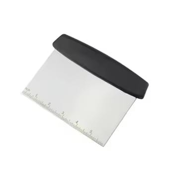 Stainless steel dough cutter