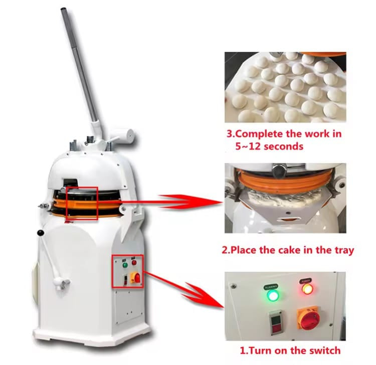 Dough rounder