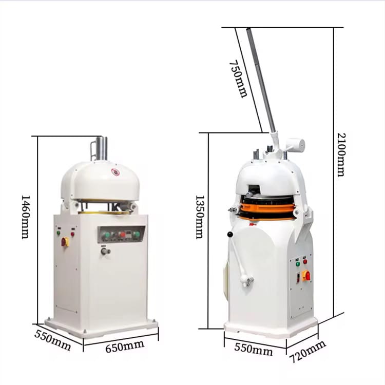 Dough rounder
